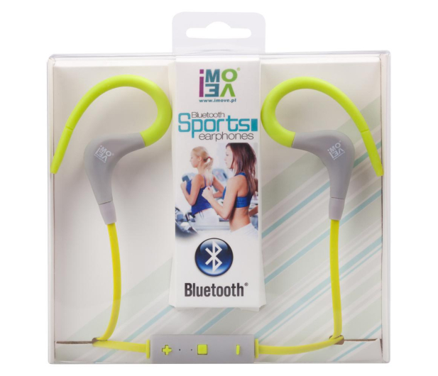 XX.Y SŁUCHAWKI SPORTOWE BT XX.Y IMOVE SH01 Zielone # - 1435000 - zdjęcie 3